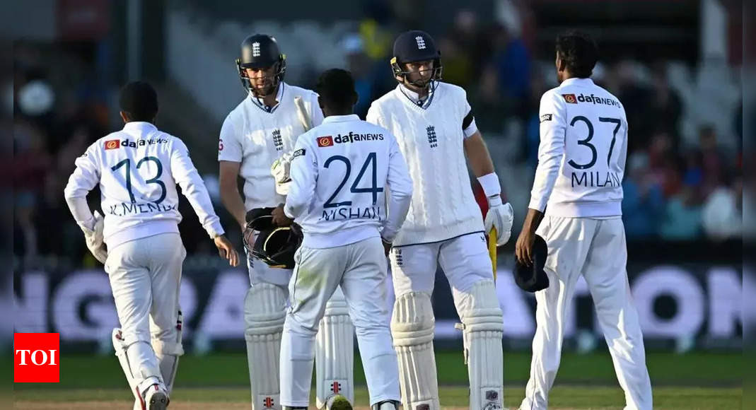 1st Test: Calm Joe Root steers England to five-wicket win over Sri Lanka | Cricket News - Times of India