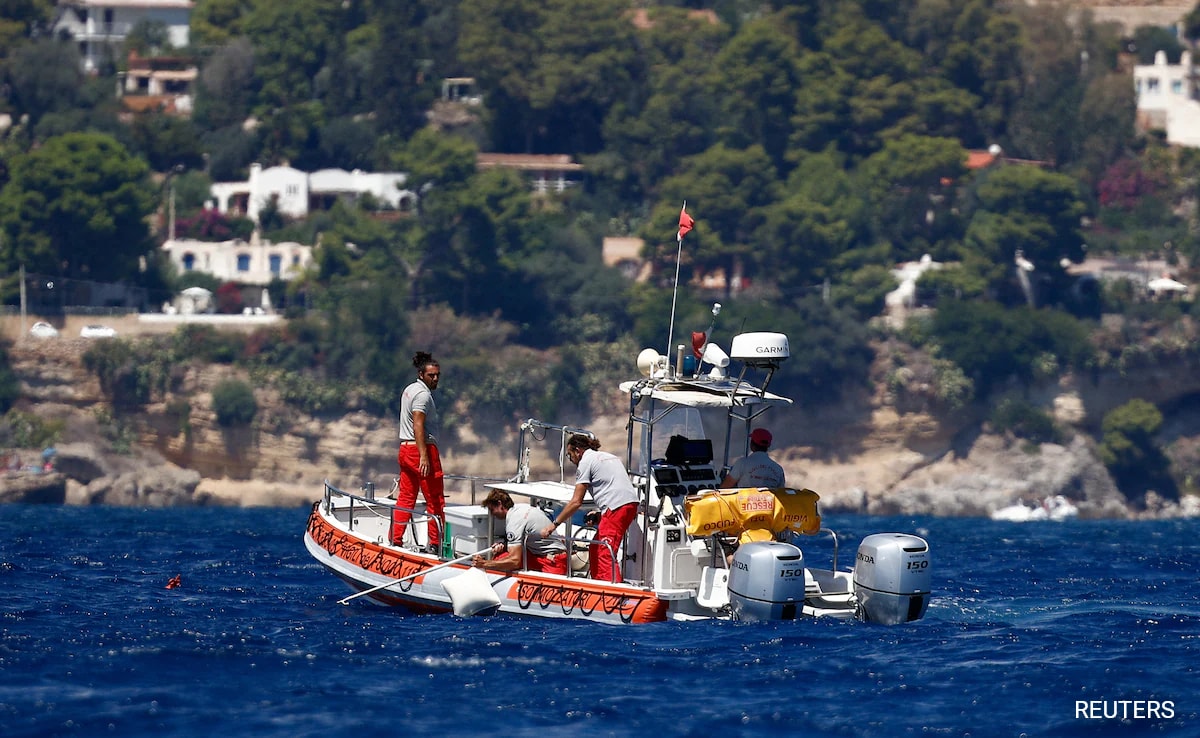 2 Bodies Found From Wreck Of Yacht That Sank Off Sicily Coast: Report