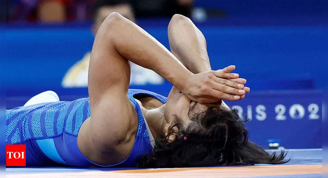 After losing Olympic medal, a brave Vinesh Phogat told Indian coaches, it's hard luck but... | Paris Olympics 2024 News - Times of India