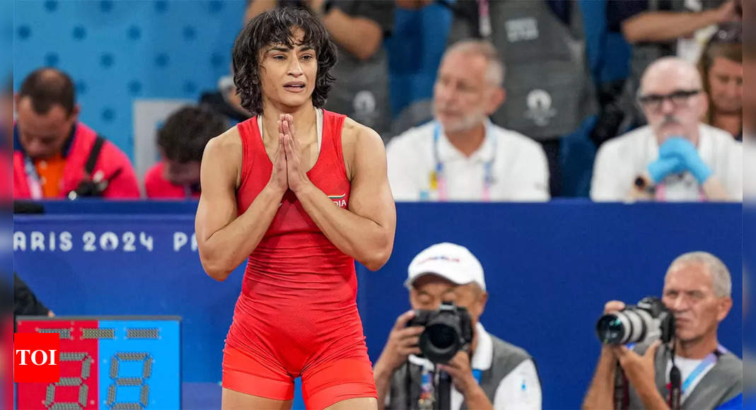 CAS defers decision on Vinesh Phogat's appeal against disqualification till August 13 | Paris Olympics 2024 News – Times of India