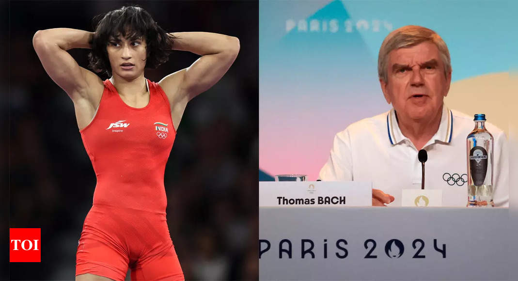 Element of human touch in Vinesh Phogat case, but where do you draw the line: Thomas Bach | Paris Olympics 2024 News - Times of India