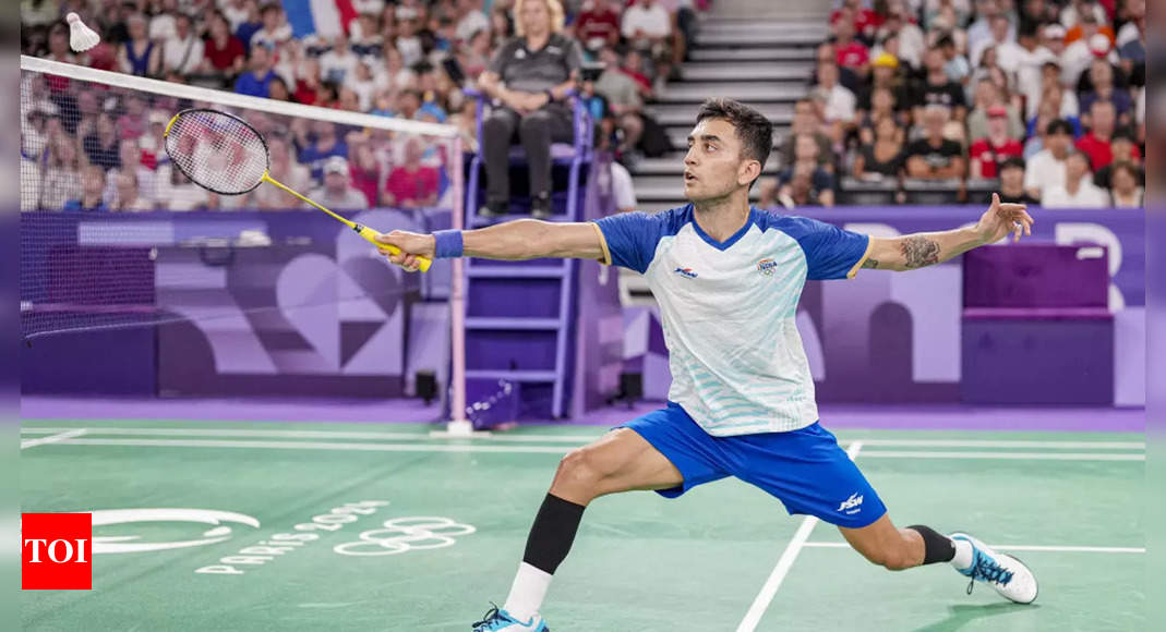 Lakshya Sen storms into Paris Olympics men's singles quarterfinals | Paris Olympics 2024 News – Times of India