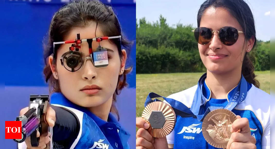 Manu Bhaker: Chased by 40 brands for endorsements, fee swells from Rs 20 lakh to crores after Olympic medals in Paris | Paris Olympics 2024 News - Times of India