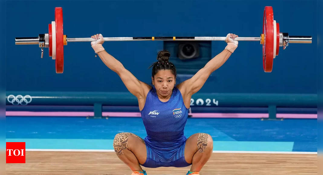 Mirabai Chanu misses out on second successive Olympic medal, finishes 4th at Paris Games | Paris Olympics 2024 News – Times of India