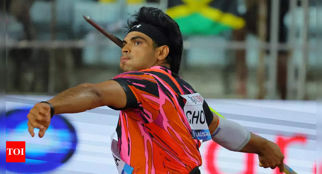 Neeraj Chopra finishes second in Lausanne Diamond League with season's best 89.49m | More sports News – Times of India