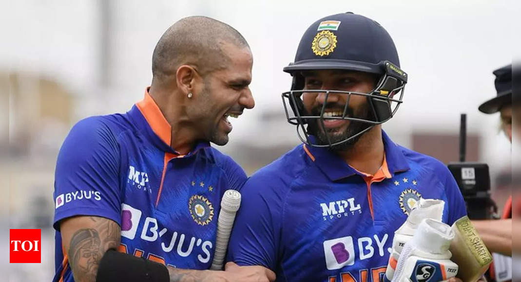 Rohit Sharma pens heartwarming note for 'the ultimate jatt' Shikhar Dhawan | Cricket News – Times of India