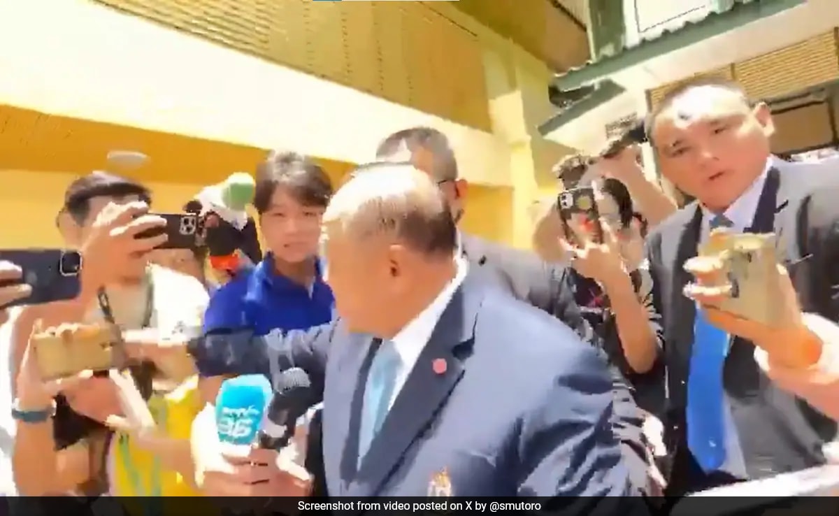 Video: Thai Politician Slaps Woman Reporter For Asking Question