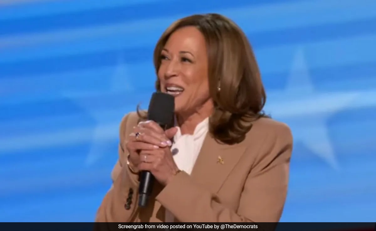 "Joe, Forever Grateful To You": Kamala Harris At Democratic Convention