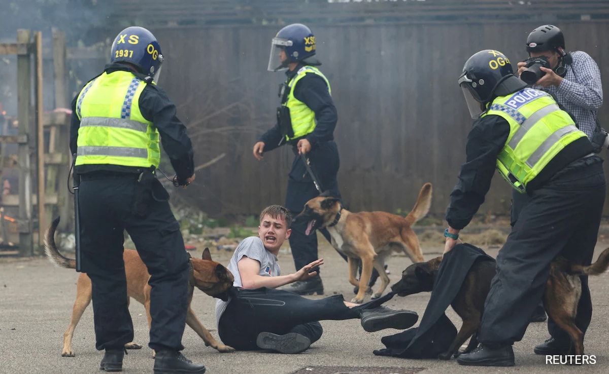 "You Will Regret Taking Part In This": UK PM Keir Starmer Warns Protesters