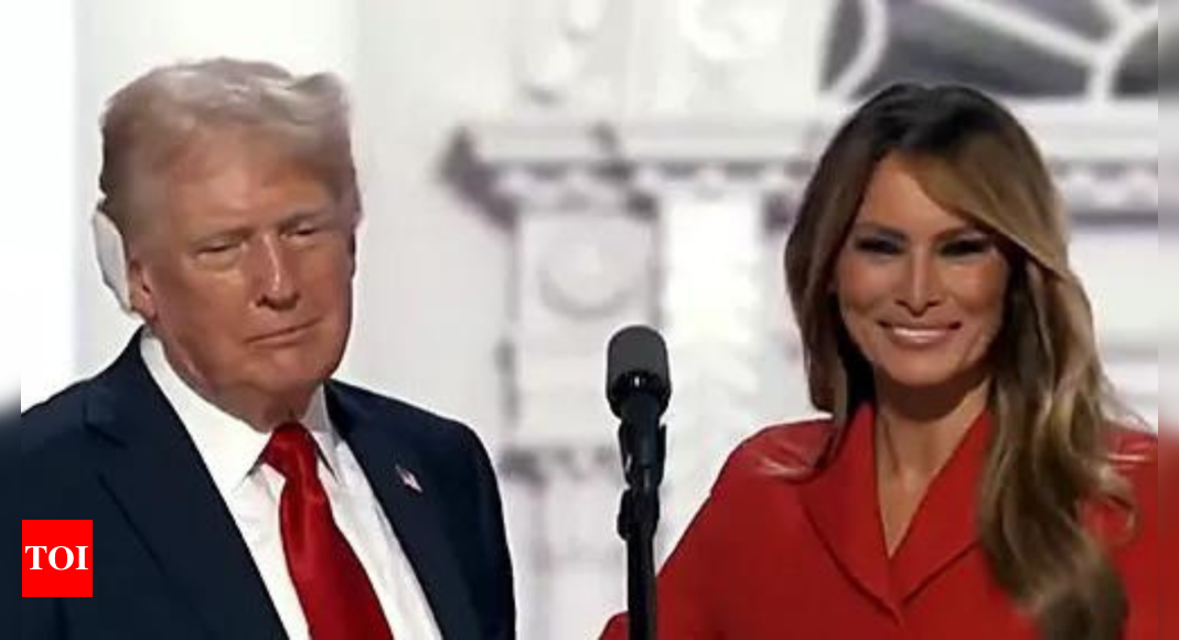 Melania asks husband to not use foul language like 's**t'. Donald Trump's reply is… – Times of India