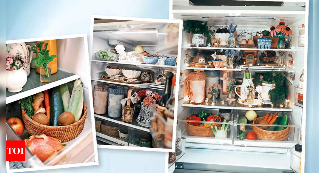 Fridgescaping takes over social media; Why people are transforming their fridges into works of art | World News - Times of India