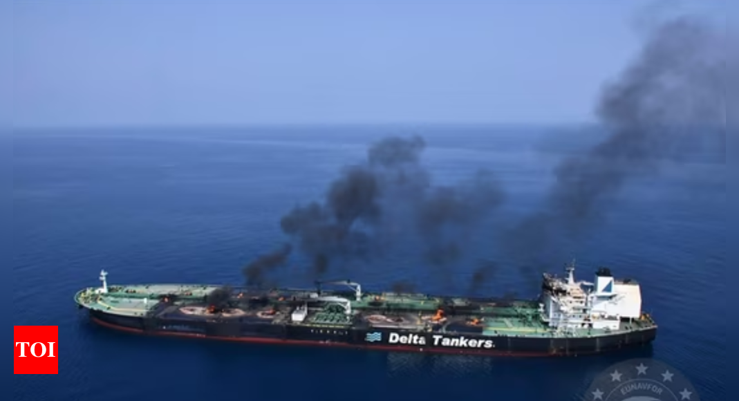 Red Sea attacked: Two Oil tankers hit by missiles, no major damage reported – Times of India