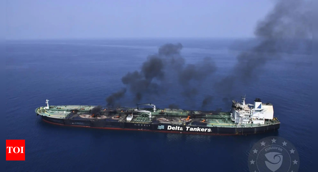 US military says Yemen's Houthis attacked two crude oil tankers in Red Sea – Times of India