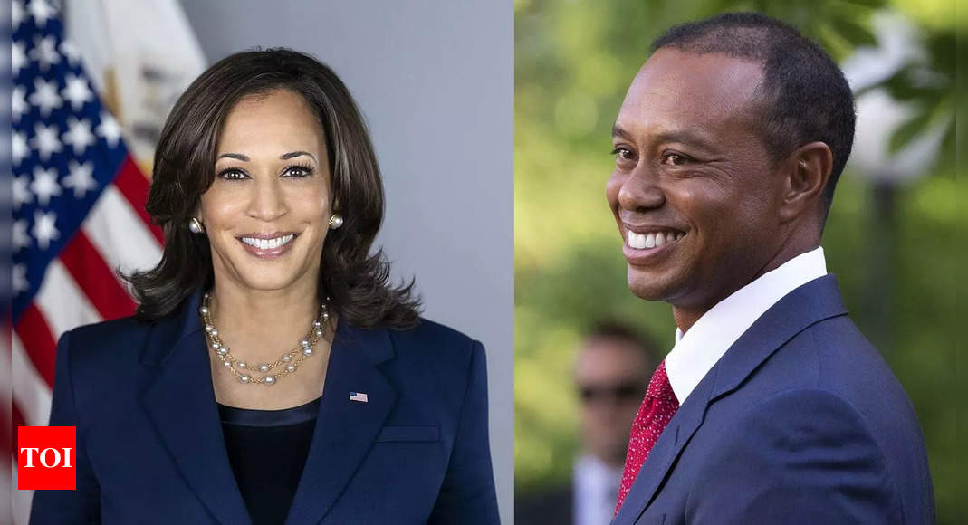 Did Tiger Woods accuse Kamala Harris of having a ‘fake accent’? Here’s the truth… | World News - Times of India