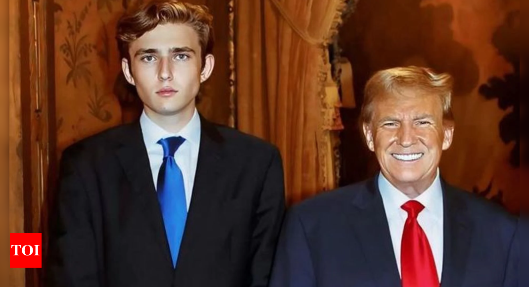 Barron Trump: Donald's secret weapon in fight for Gen Z votes in US presidential elections | World News – Times of India