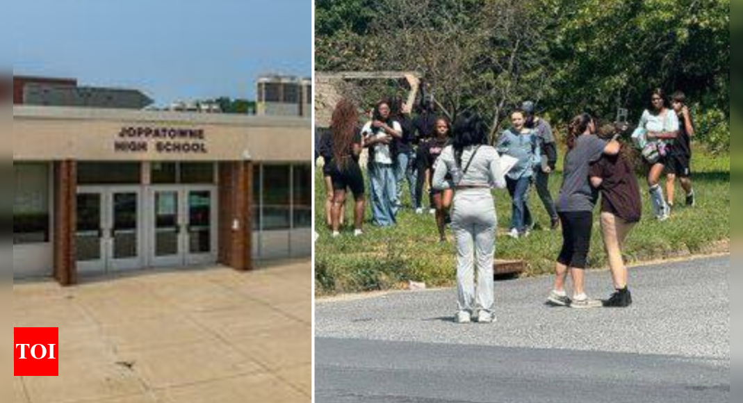 Maryland school shooting: 15-year-old shot by fellow student during bathroom dispute at Joppatowne high – Times of India