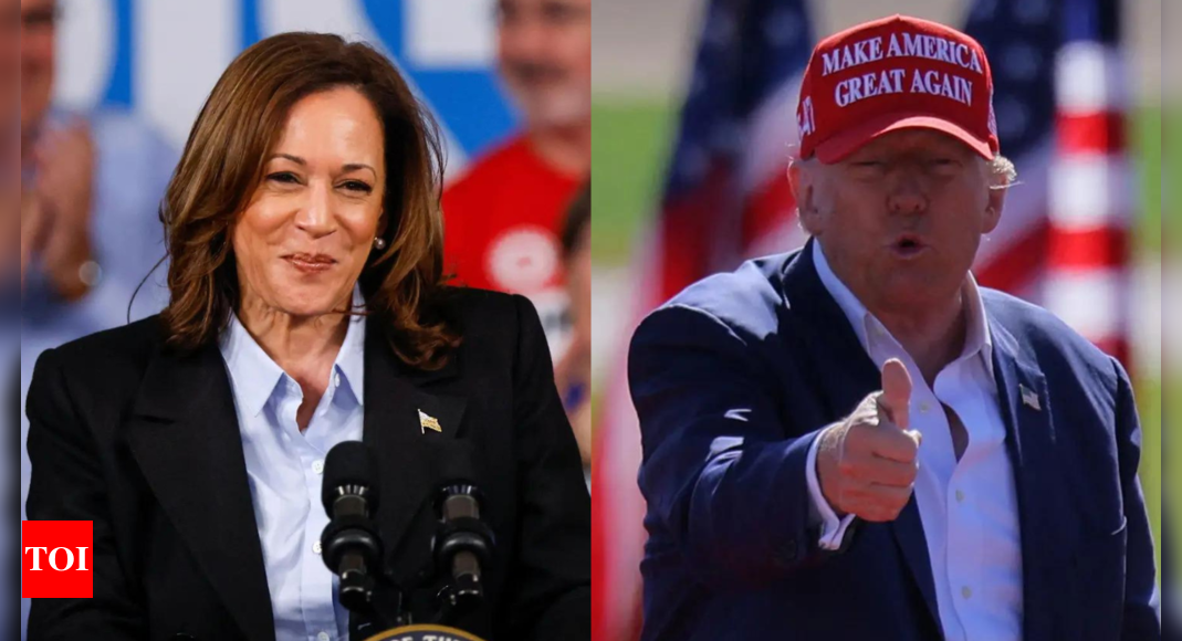 Kamala Harris and Donald Trump to face off in first debate: What are the rules? – Times of India