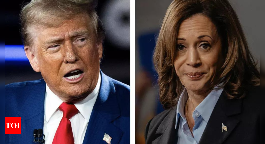 Kamala Harris will be on right side of screen in debate with Trump. Like Biden was - Times of India