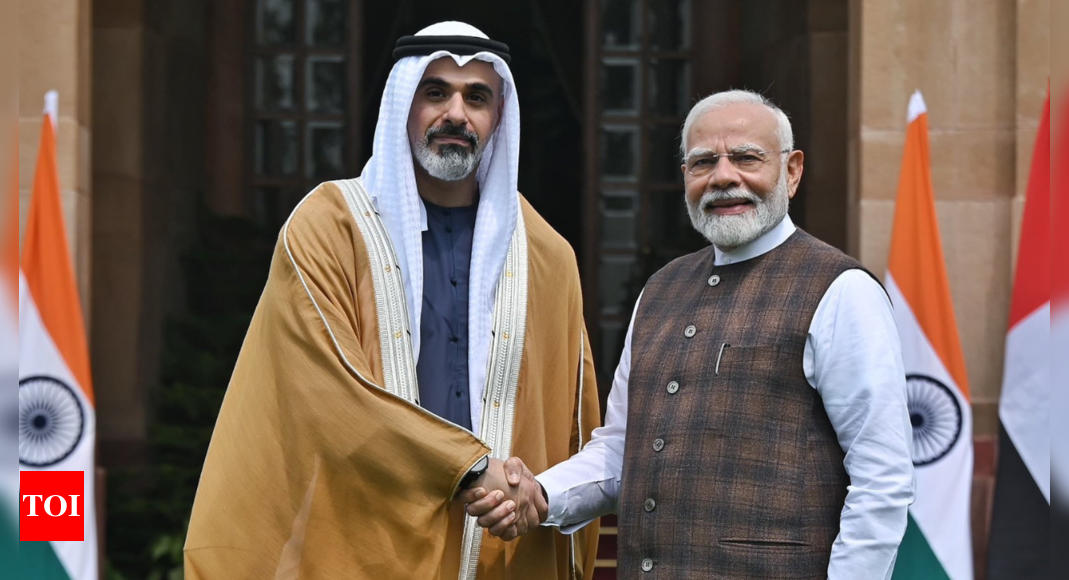 PM Modi holds meeting with Abu Dhabi Crown Prince during inaugural visit to India | India News