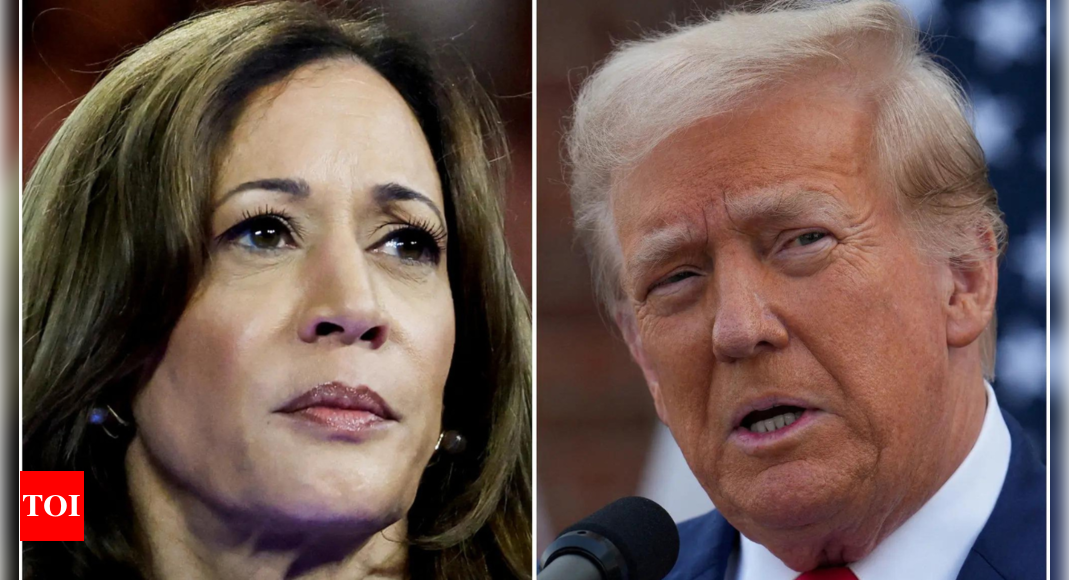 Harris vs Trump: Restrained by Biden's rules? Team Kamala worried ahead of debate | World News – Times of India