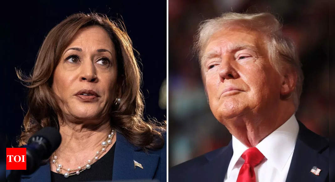 Kamala Harris talks about debating Trump in her 2nd interview: No floor of how low he would go - Times of India