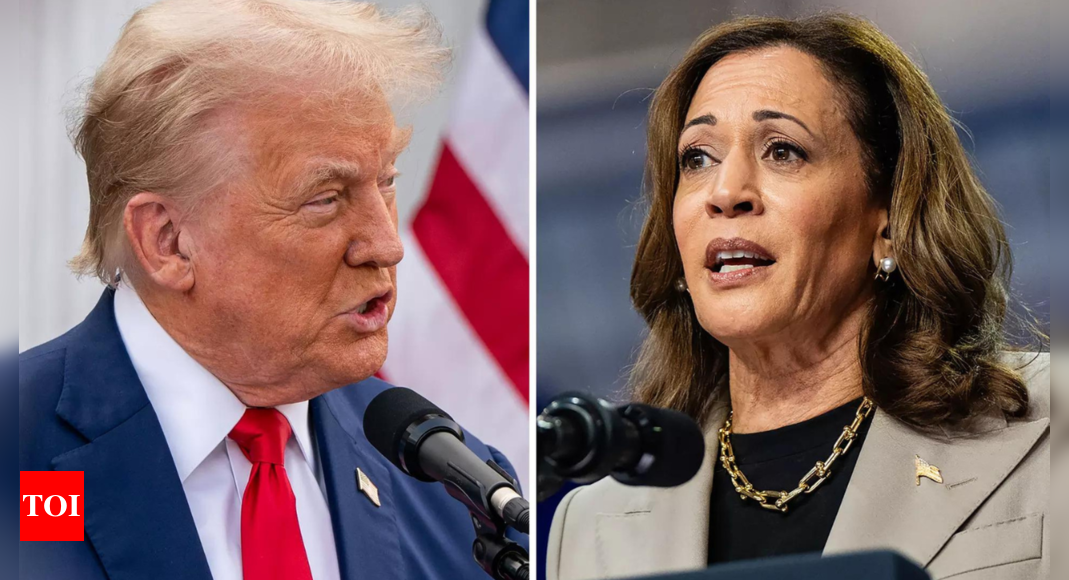 'Demented': Donald Trump facing questions about age, capacity in debate with Harris - Times of India