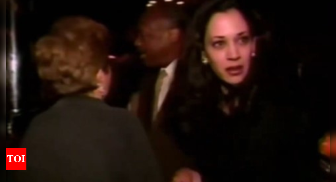 Kamala Harris' throwback video with Willie Brown viral: 'Are you his daughter?' – Times of India