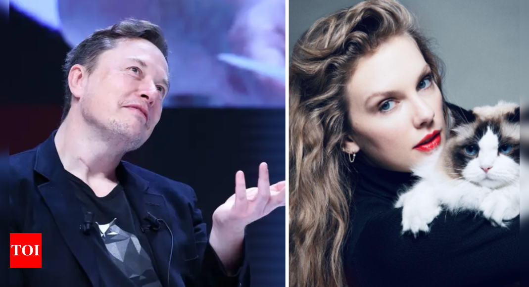 Elon Musk Responds to Taylor Swift's 2024 Endorsement of Kamala Harris | World News - Times of India