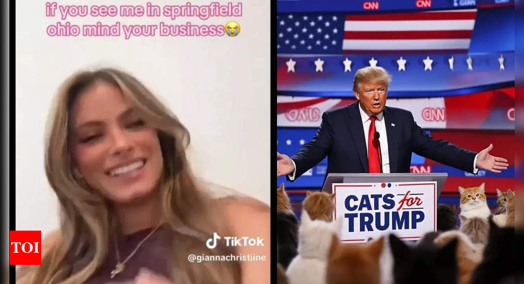 Eating The Dogs Song: Trump's 'Haitians are eating dogs. They are eating the cats' claim inspires viral TikTok song, internet reacts | World News - Times of India