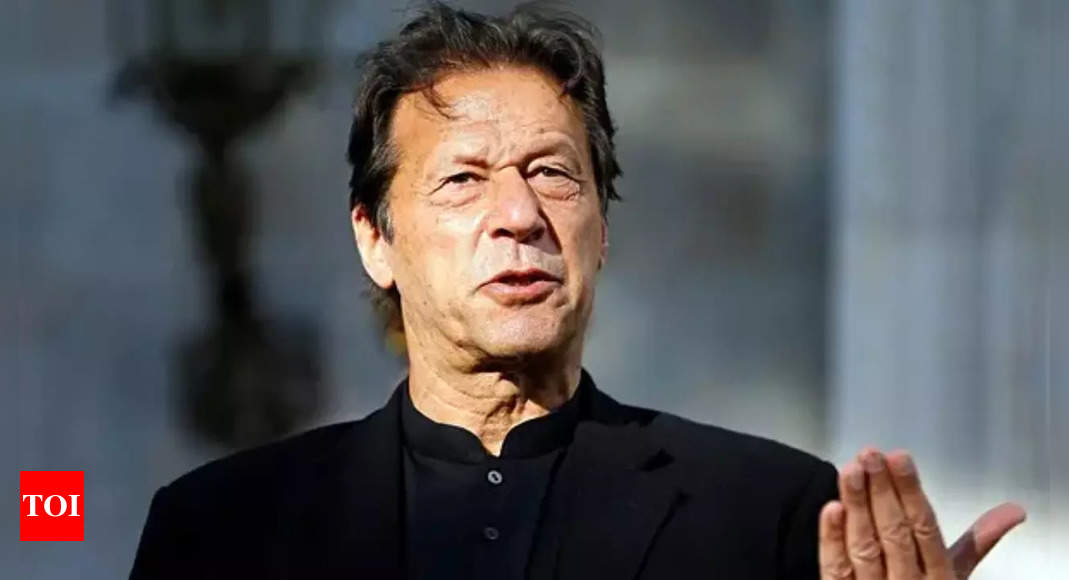 Jailed former Pakistan PM Imran Khan booked for inciting official to mutiny – Times of India