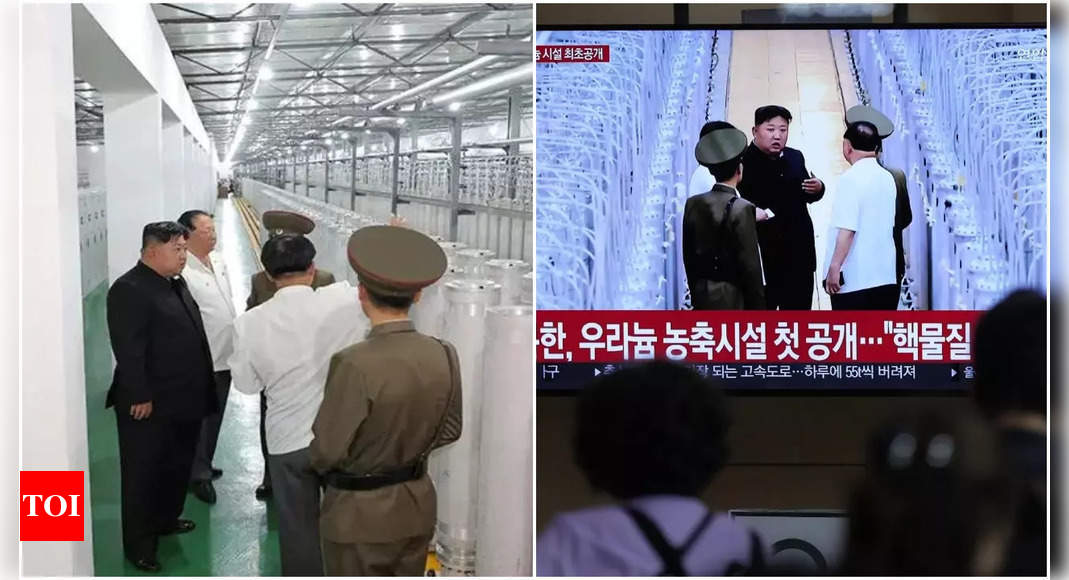 Is North Korea's nuclear threat growing? New photos raise alarm – Times of India