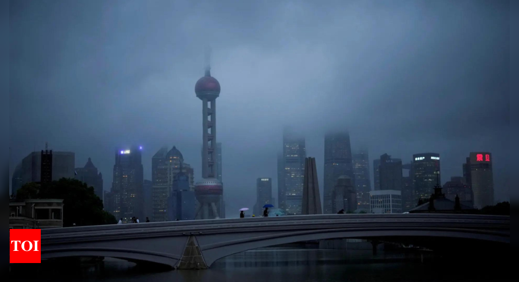 Shanghai slammed by strongest typhoon Bebinca to hit city since 1949 – Times of India