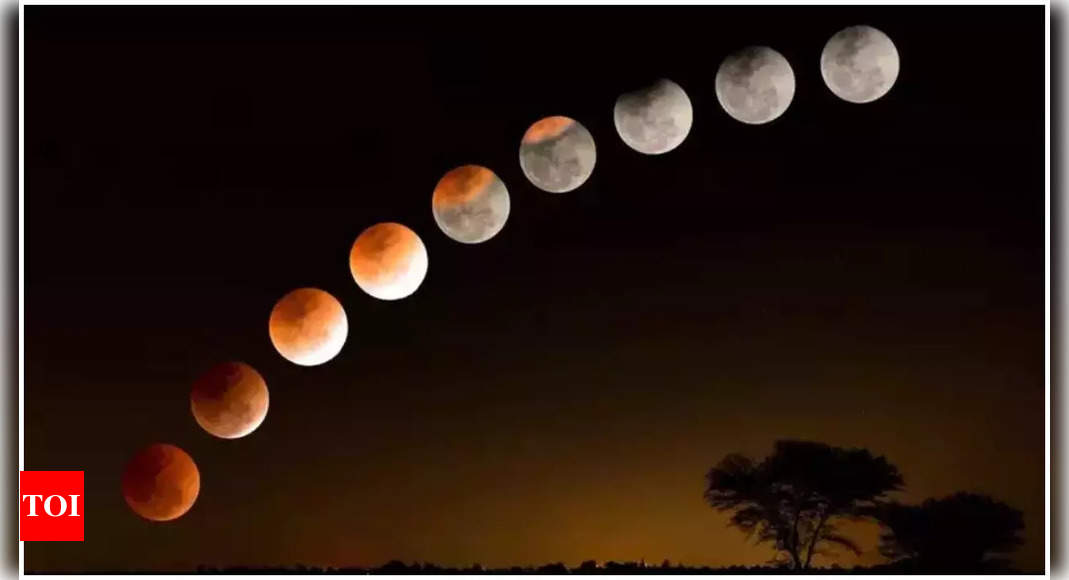 Harvest moon lunar eclipse: When and how to watch? - Times of India