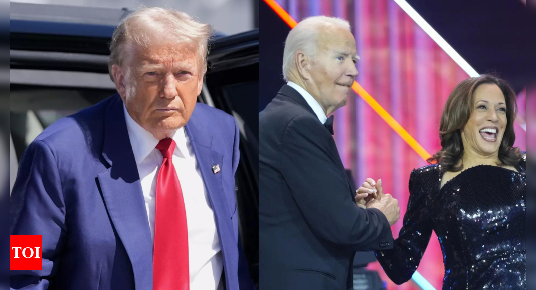 Trump blames Biden, Harris’ 'inflammatory language' for second assassination attempt | World News – Times of India