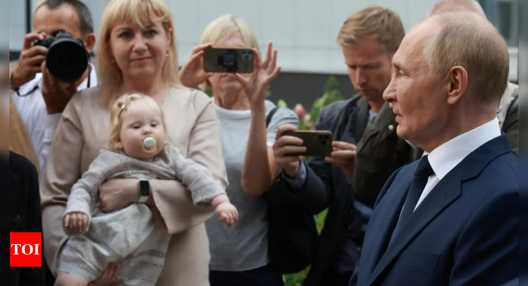 Vladimir Putin: Russians urged to have sex during work breaks to boost birth rate: Report | World News - Times of India