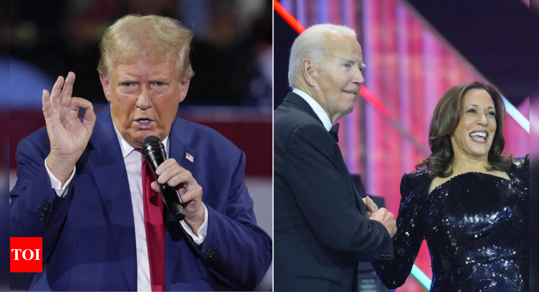 Donald Trump reveals what Biden & Kamala said after 2nd assassination attempt | World News - Times of India