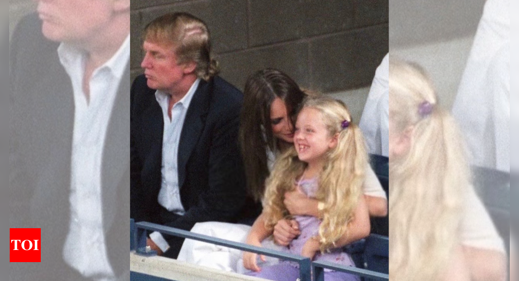 Donald Trump, Melania's photo with little Tiffany Trump viral. Reason is… – Times of India