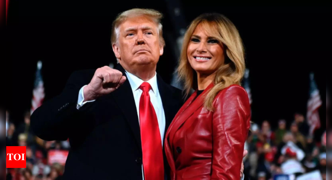 Melania Trump Photoshoot: Melania Trump says she's proud of her nude modeling work | World News – Times of India