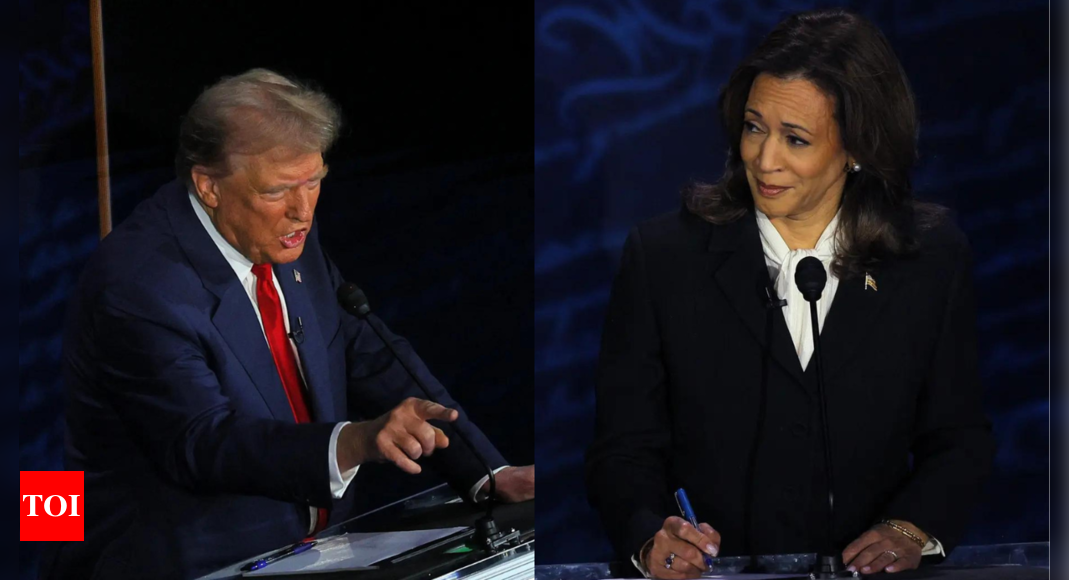 Trump and Harris neck and neck in Pennsylvania: Latest Poll – Times of India