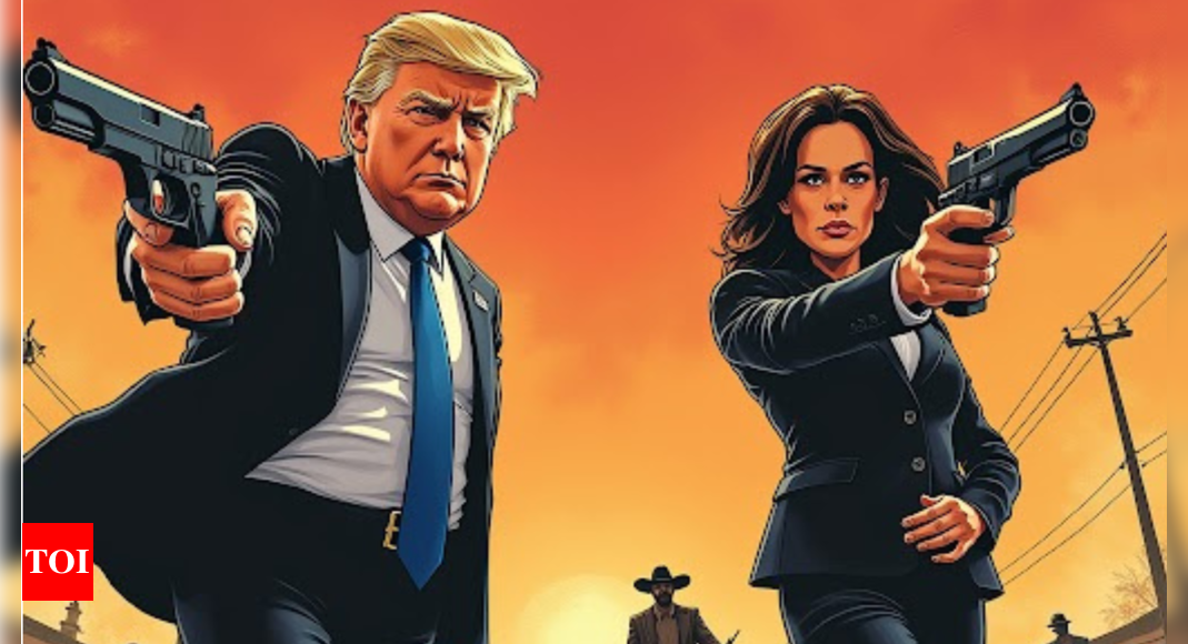 Donald Trump vs Kamala Harris: Who has said what about gun violence? - Times of India