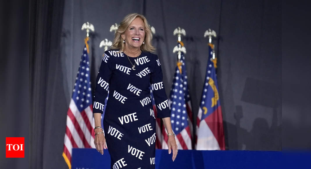 'I guess I am': Jill Biden says she is 'at peace' after President opted out of election – Times of India