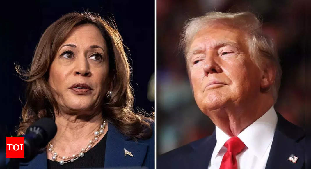 Kamala Harris vs Donald Trump: Closest presidential race of century in US's history – Times of India