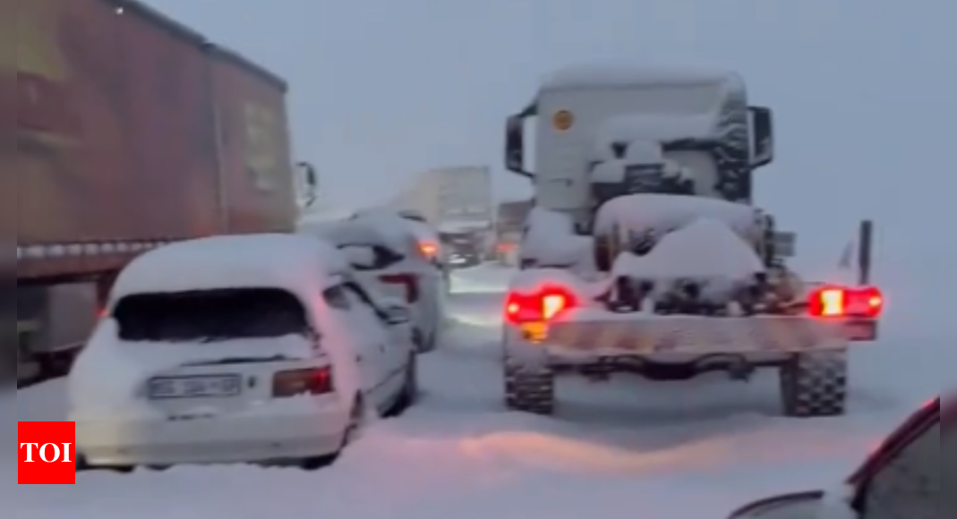 South Africa Snowfall: South Africa's N3 highway reopens after severe snowstorm disruptions | World News – Times of India