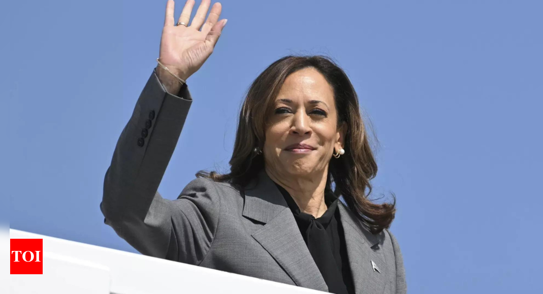 US Mexico Border Debate: Kamala Harris set to visit US-Mexico border amid immigration debate | World News - Times of India