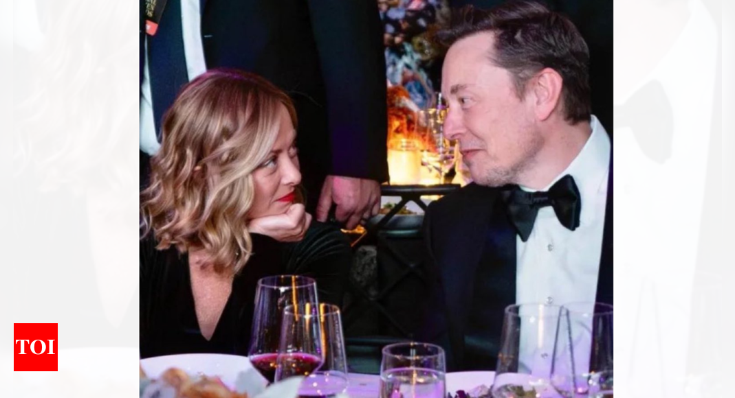 Elon Musk Georgia Meloni: Is Elon Musk dating Meloni? Tesla CEO says we are not dating | World News – Times of India