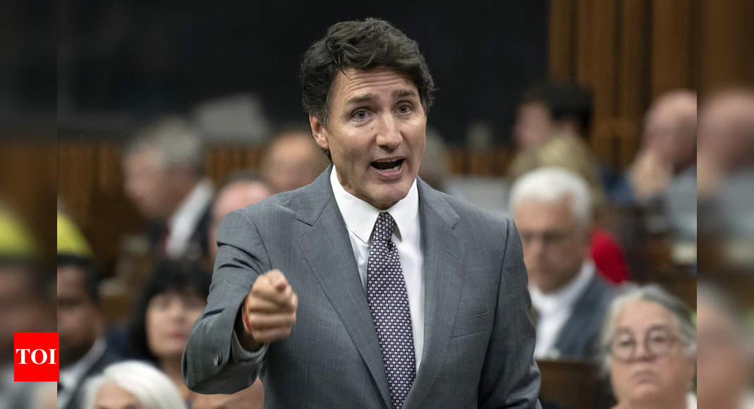 Canadian Prime Minister Justin Trudeau faces no-confidence vote in Liberal-minority government - Times of India