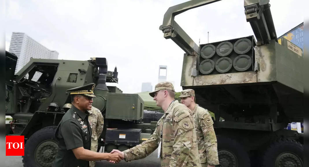 Philippines military backs permanent stay of US missile system - Times of India