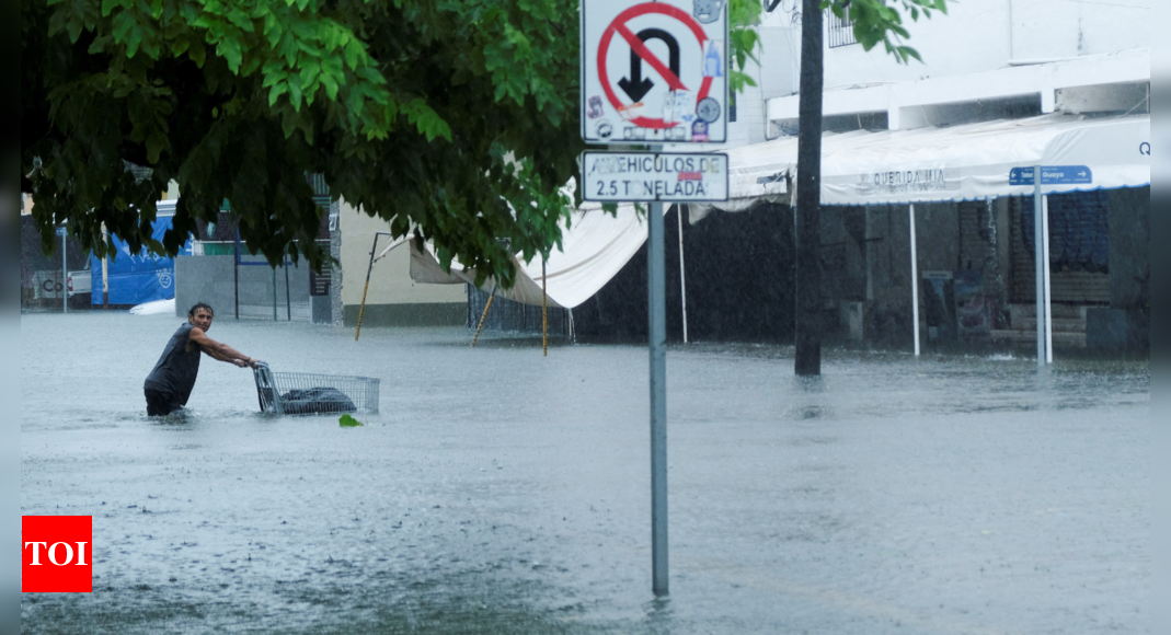 Hurricane Helene set to strike Florida as a 'catastrophic' category 4 storm – Times of India