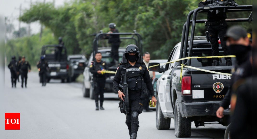 Shootout in Mexico: 11 armed attackers killed in police confrontation – Times of India