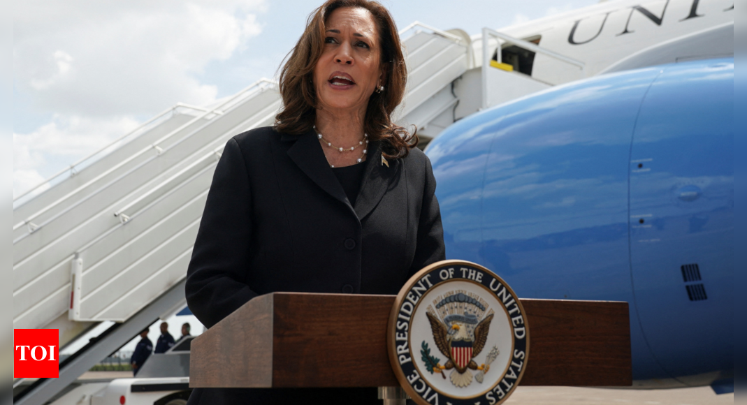 Kamala Harris' climate advocacy questioned as presidential campaign racks up millions in private jet expenses – Times of India